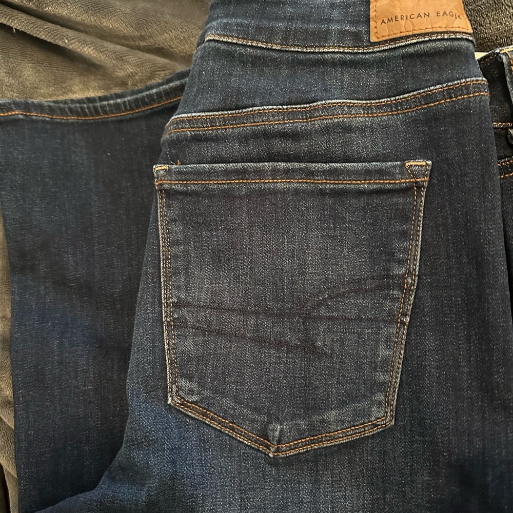 American Eagle Outfitters Women’s Dark Blue Jeans